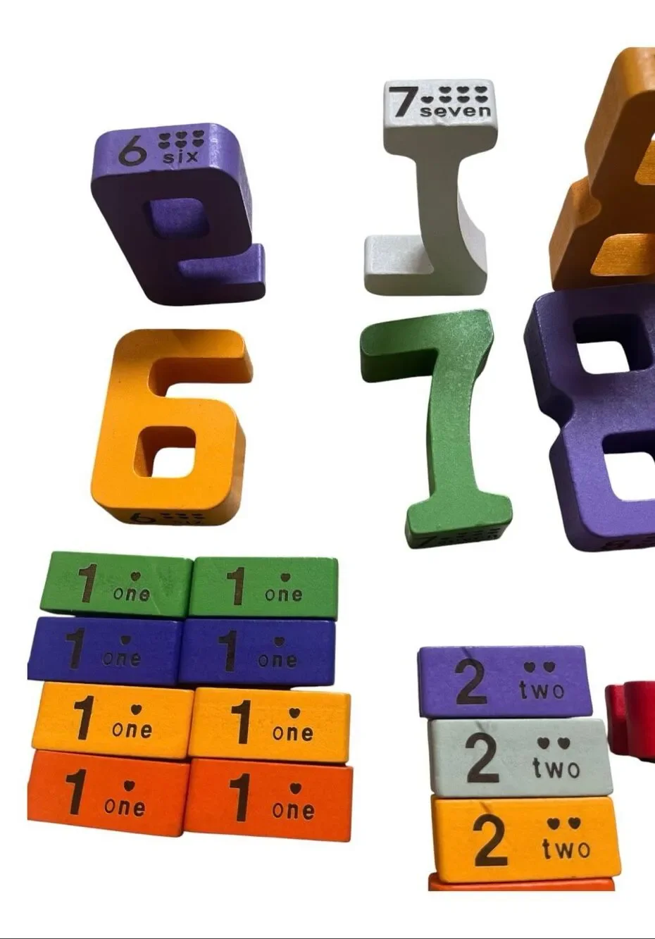 Lasoba wooden numbers game